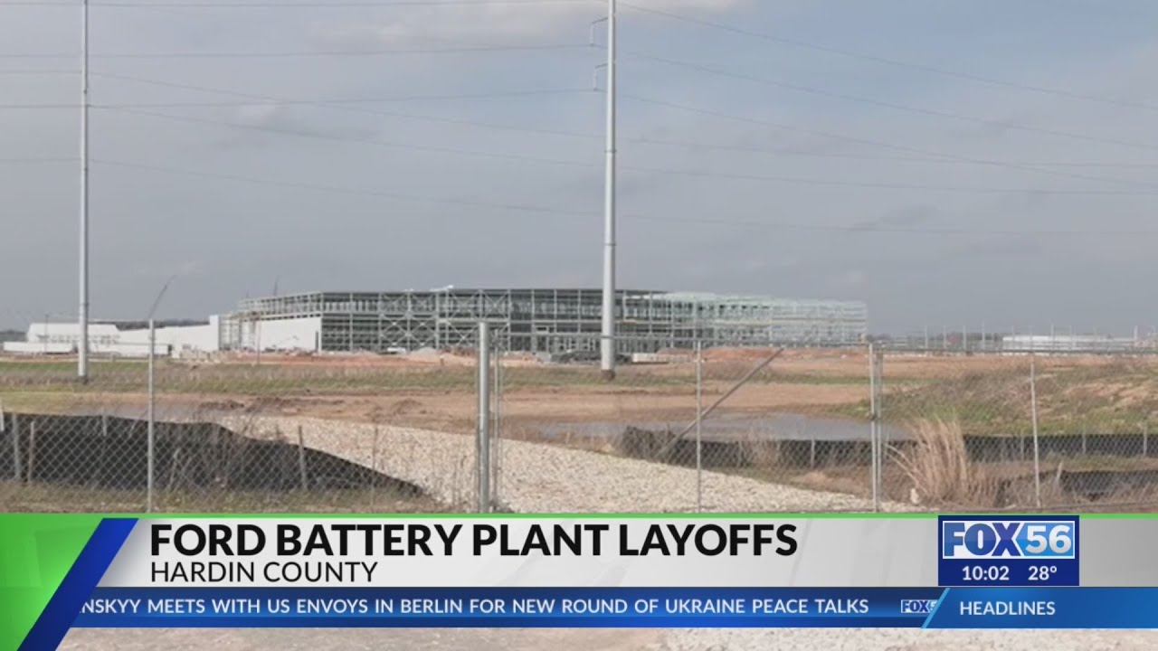 All 1,600 Kentucky battery plant employees laid off as Ford pivots away  from EV business