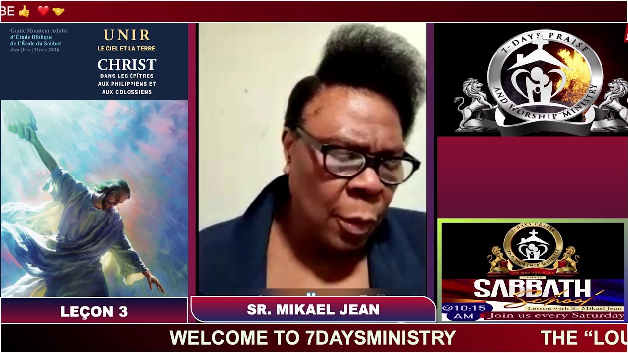 7DPNWM || WORSHIP SERVICE || 1-17-26 || JONAH'S PRAYER-2 || CHAPS DR. VALMYR