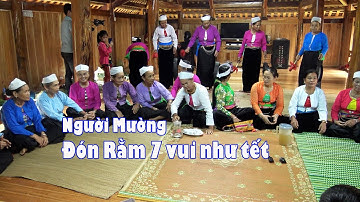 HÁT TIẾNG MƯỜNG HÒA BÌNH  - LỄ RẰM 7 CỦA NHÀ THẦY CÚNG VUI NHƯ HỘI