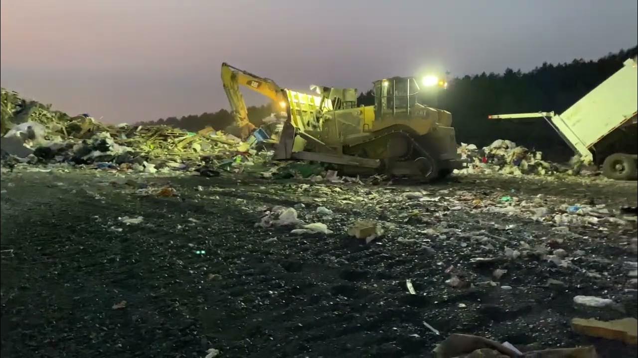 Early Morning Operations Hartland Landfill YouTube