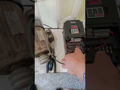 تشغيل أنفرتر أنفت 4 كيلو ع ماتور