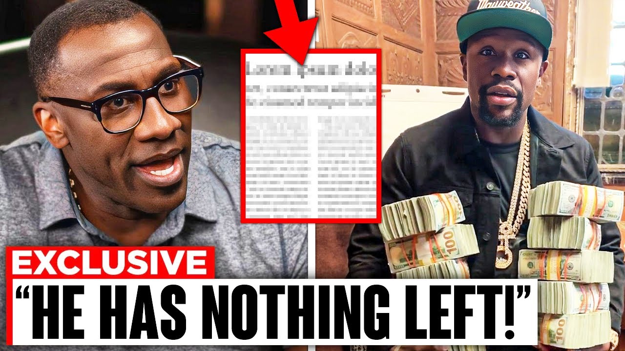 JUST NOW Shannon Sharpe LEAKS Bankruptcy PROOF Of Floyd Mayweather In