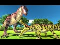 The journey of ﻿Kaprosuchus &amp; Tarbosaurus! - Animal Revolt Battle Simulator