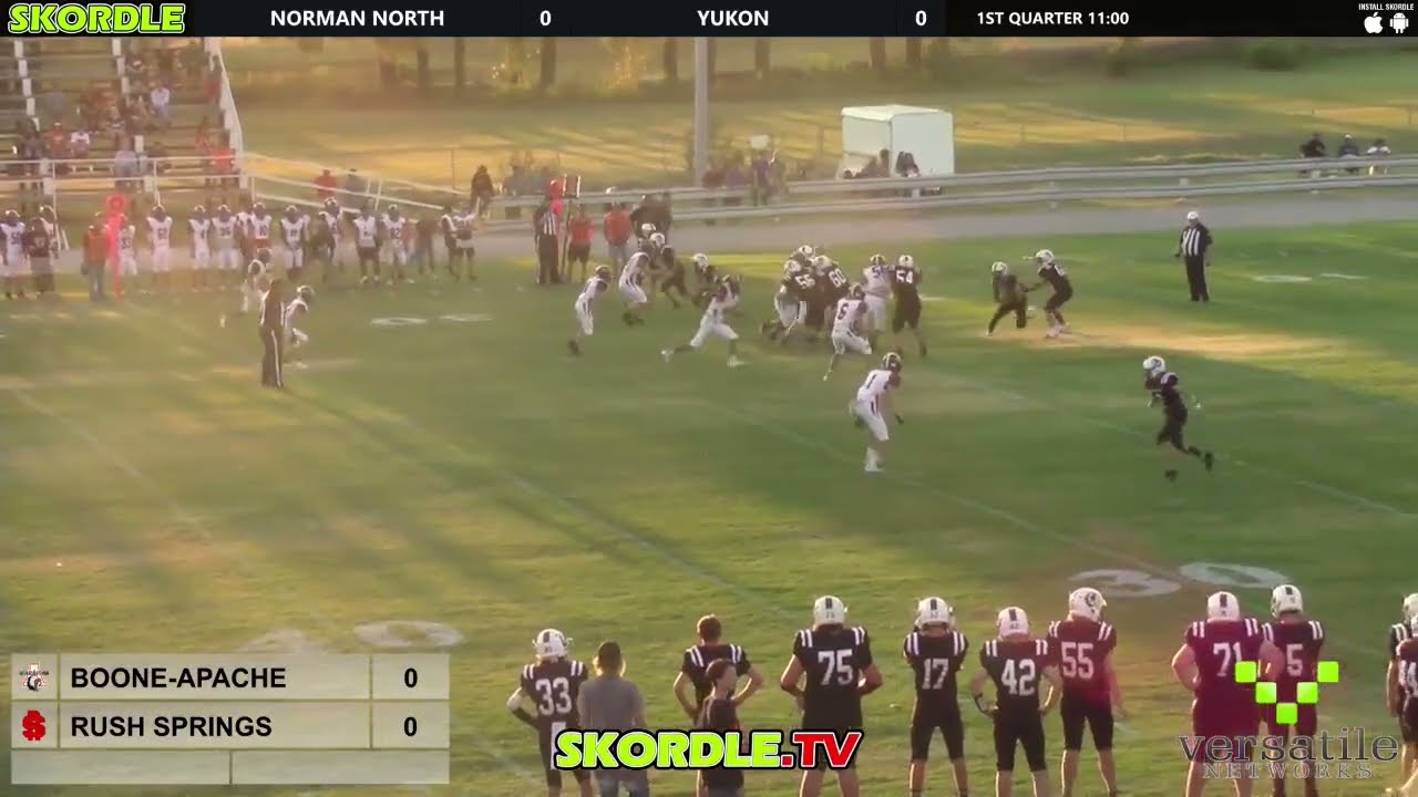 Boone Apache at Rush Springs Football