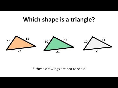 Triangle Inequality Theorem Proof. Geometry video.