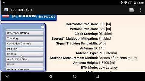 Setting up a DJI Phantom 4 RTK with a Trimble R10 as the Base Station