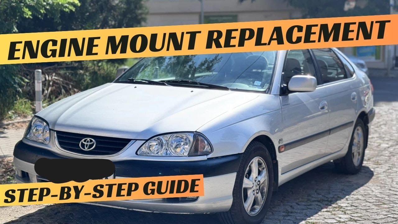 Замена правой опоры двигателя Toyota Avensis T220 2.0 D-4D 1CD-FTV