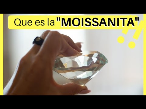 Vídeo: La moissanita brilla com un diamant?