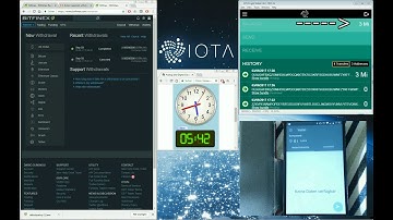 IOTA transaction show case (zero transaction fees)