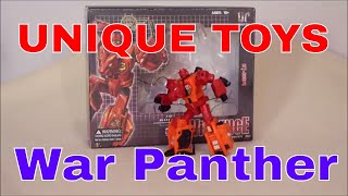The Case of Unique Toys UT-W04 War Panther in 2018 - GotBot True Review NUMBER 359