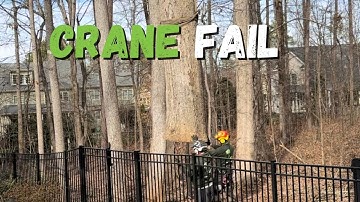 Tree Removal: Crane Fail vs. Safe and Professional Execution | Kenny