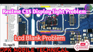 Realme C35 Display light Problem Solution || How To Display Blank Problem ||