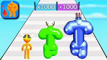 Satisfying Mobile Gaming Tall Man Run Top Free Tiktok Gameplay Walkthrough Latest Update Freeplay 