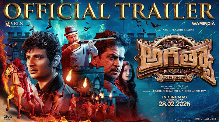Aghathiyaa Trailer -Telugu | Angels VS Devil | Jiiva | Arjun Sarja | Raashii Khanna |Yuvan |PA Vijay