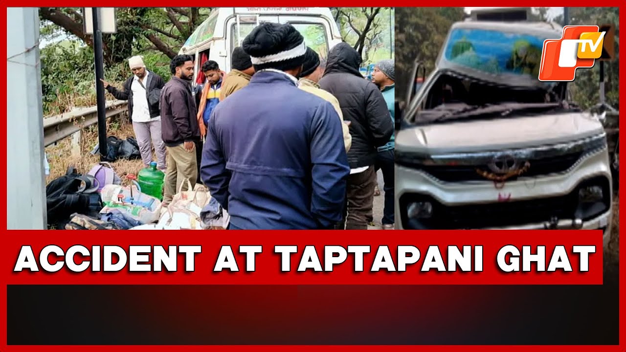 Major Accident At Taptapani Ghat, Travellers Hits Stationary Truck