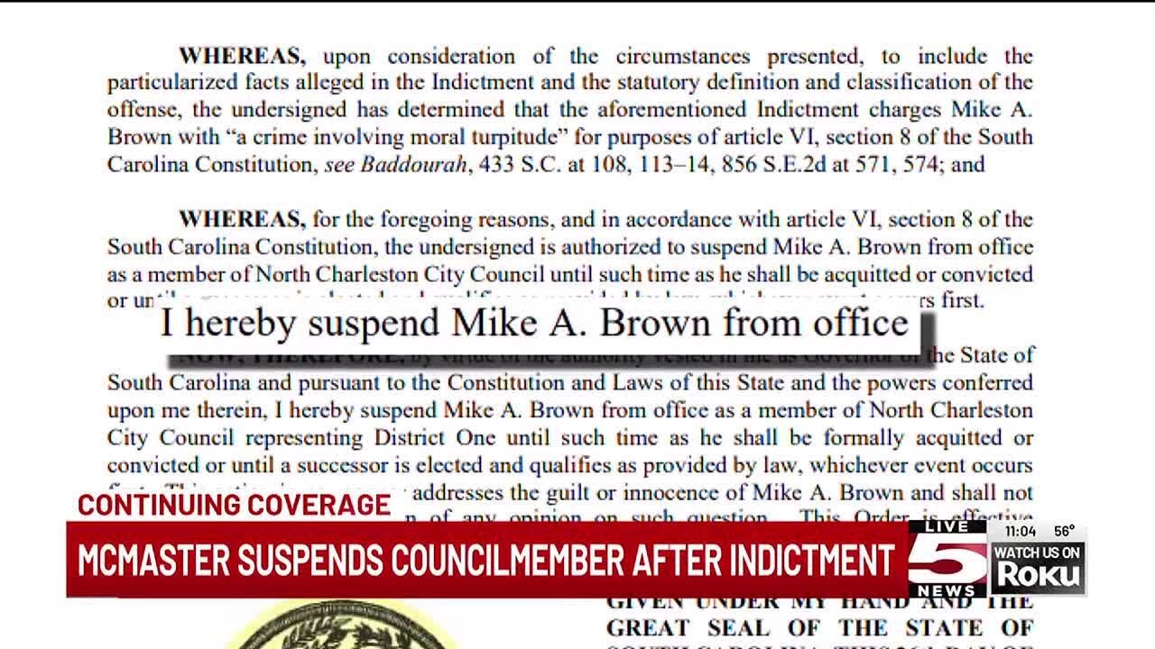 VIDEO: The future of North Charleston City Council seats after 3 members face charges