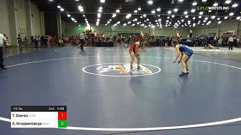 2018 USAW-USMC Girls FK & U23 Women's Nationals/Junior  112 Round Of 32 - Tehani Soares (Team) Vs.