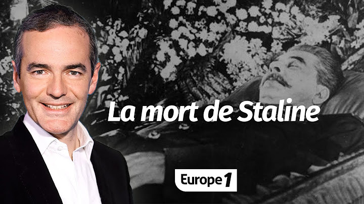 Au coeur de l'Histoire: La mort de Joseph Staline (Franck Ferrand)
