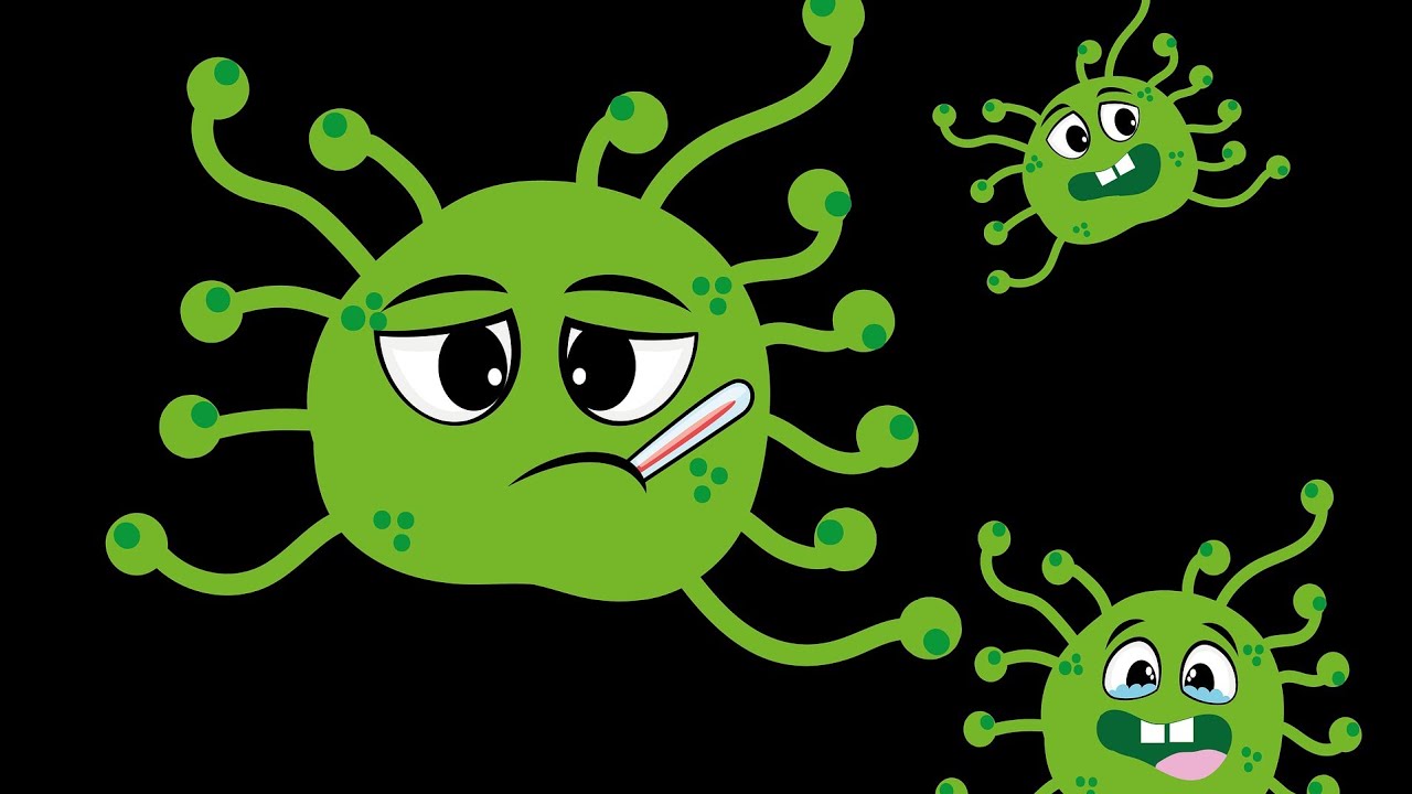 Virus best. Вирусы и бактерии для детей. Вирусы и микробы. Вирусы картинки. Вирусы мультяшные.