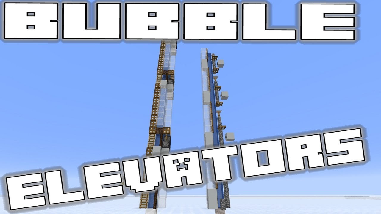 Minecraft Simple Elevator Multifloor For Minecraft 1 13 Update