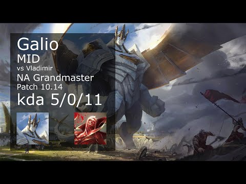 Galio Mid vs