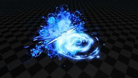 just a water slash vfx