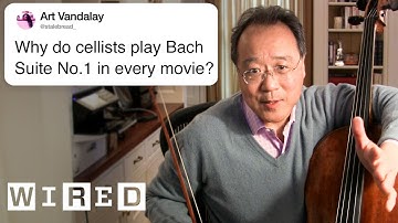 Yo-Yo Ma Answers Cello Questions From Twitter | Tech Support | WIRED