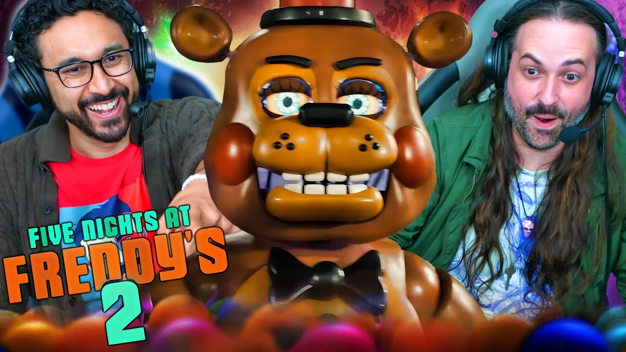 FIVE NIGHTS AT FREDDY'S 2 TRAILER REACTION!! FNAF Official Teaser 2