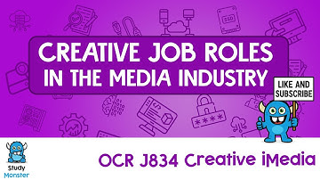 Creative Job Roles EXPLAINED! 🎨 | OCR Creative iMedia J834 | Animators, Designers & More