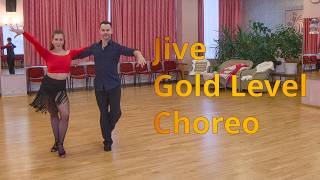 Jive Gold Level Choreography | Mooch, Chicken Walks