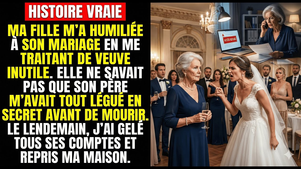 Ma fille m'a humiliée devant 200 invités à son mariage - Le lendemain, elle a tout perdu