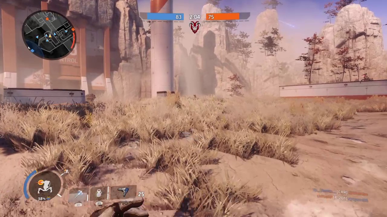 Titanfall 2 gameplay with gold camo