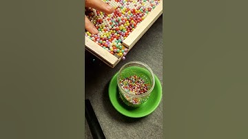 Beads ASMR ◀️ Reverse Flow | Relaxing Sounds and Rainbow Drops