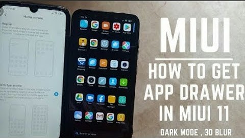 MIUI 11 me App Drawer Enable Kaise Kare | How to Enable App Drawer in MIUI 11 | MIUI 11 Features