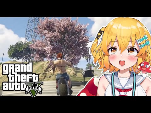 【Grand Theft Auto V】女装男子がロスサントスをお散歩するッス！・４発目【秋乃みかく】