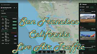 San Francisco SFO Airport AirNav Radar • Jazz Music & Scanner