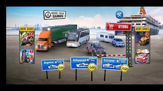 Ferry Port Trucker Parking Simulator Advanced  / Android Game !!! screenshot 1