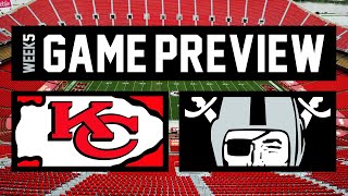 Game Preview: Las Vegas Raiders vs. Kansas City Chiefs