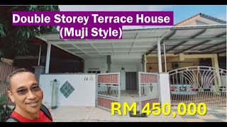 RM450,00 Taman Saujana Indah Melaka Malaysia - Double Storey Terrace House For Sale.