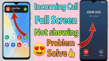 Fix Incoming call not showing Full screen on Samsung While using another App (Quick & Easy Fix 2025)