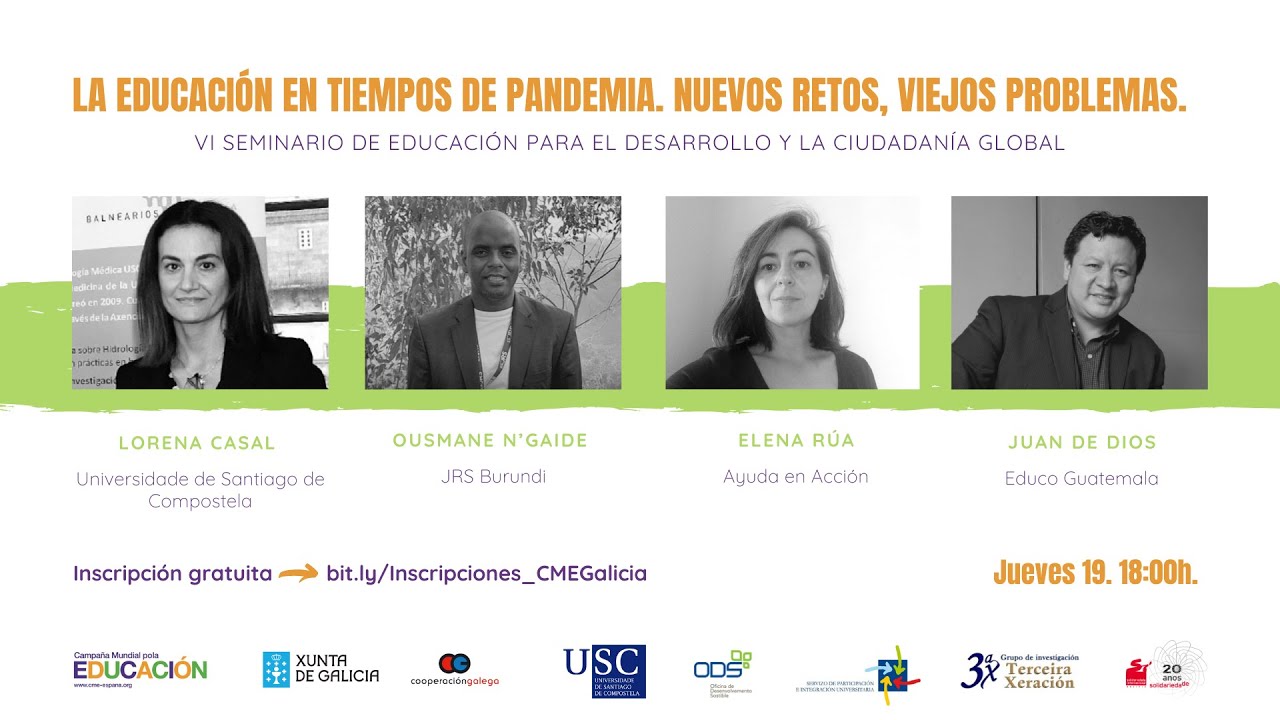 1ª Sesión del VI Seminario de Educación para el Desarrollo y Ciudadanía ...