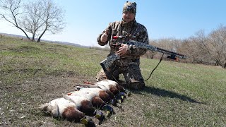 Выманить селезня из любого болота🦆😎Духовые манки + махокрыл.Весенняя охота 2023