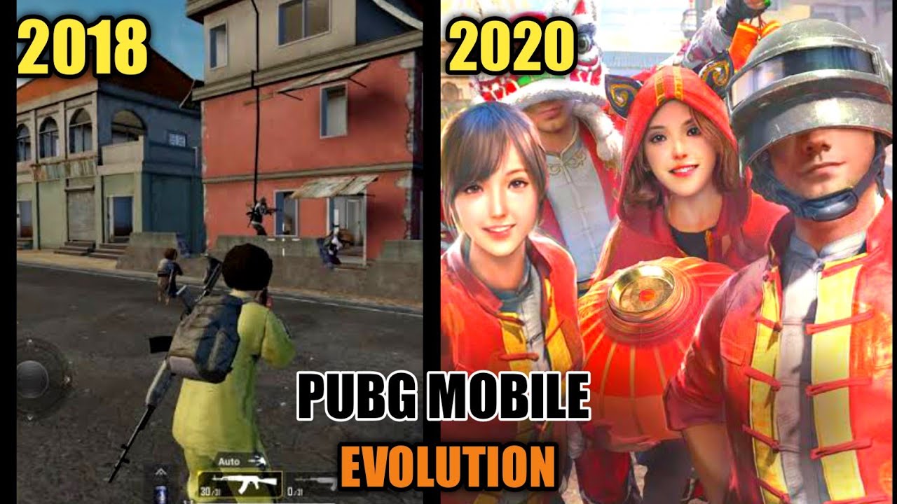 PUBG MOBILE EVOLUTION 2020 WITH NEW UPDATE 