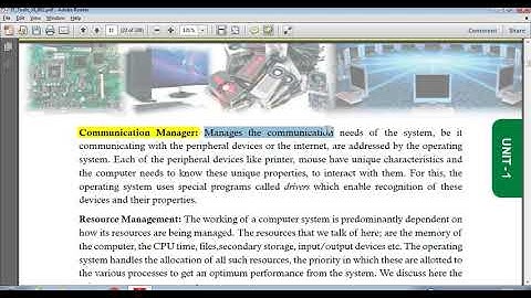 CBSE CLASS 11 | IT 802 | Computer organization OS XI