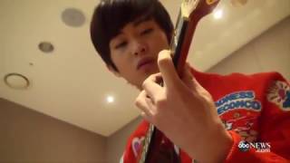 Mark Lee NCT playing guitar cute moment