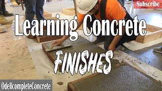 Beginners Learn How to Finish Concrete! Decorative Concrete DIY