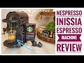 Nespresso inessia espresso machine review