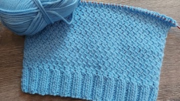 Dense Knitting Pattern | 4 row repeat