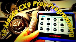 2019 Mazda CX9 Proximity Key Programming Autel IM508 Key Code Location #locksny