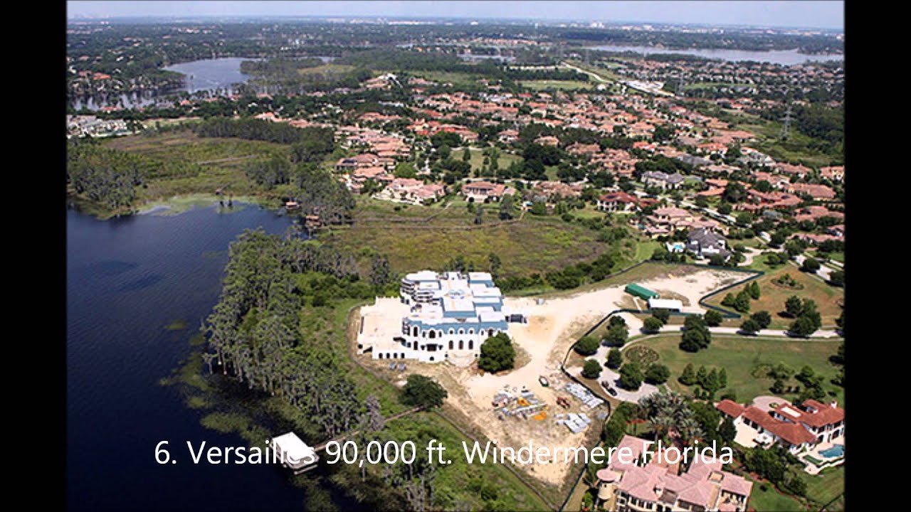 Top 10 largest houses in the USA YouTube